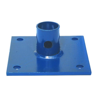 shoring base plate